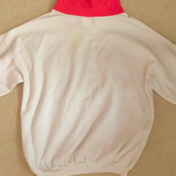 Vintage Oversized University Hoodie | White - Picture 3 of 9